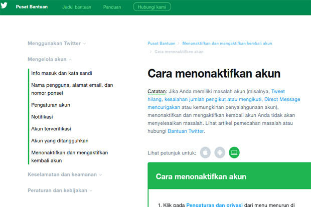 Begini Cara Menonaktifkan...