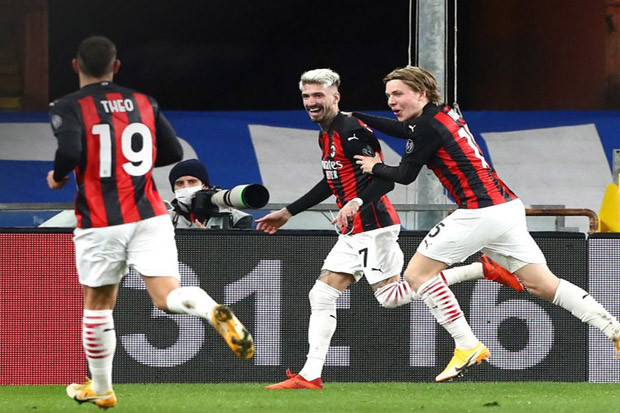 Tekuk Sampdoria, AC...