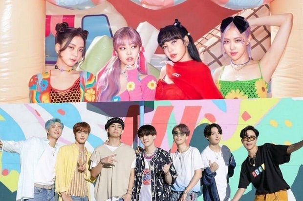 BTS dan BLACKPINK Masuk...
