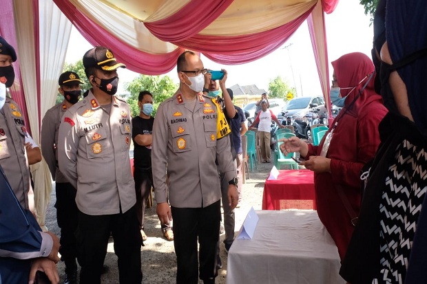 Cek TPS, Kapolda Jambi...