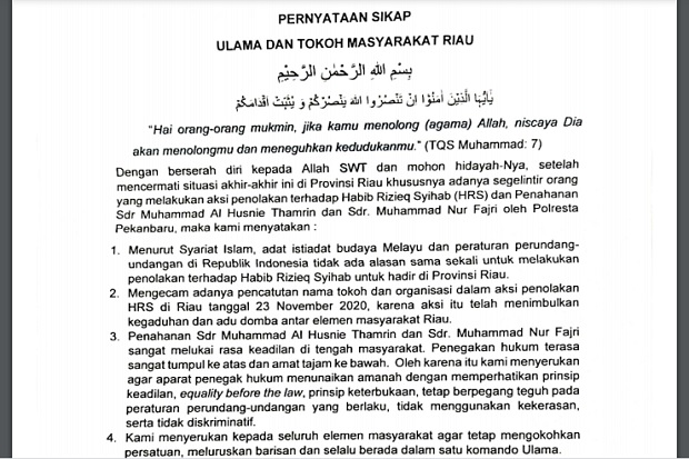 UAS dan Tokoh Masyarakat...