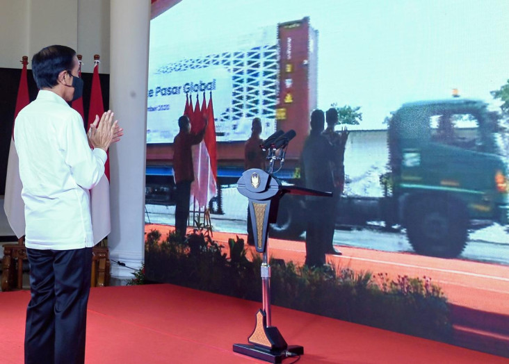 Jokowi Ikut Lepas Ekspor...