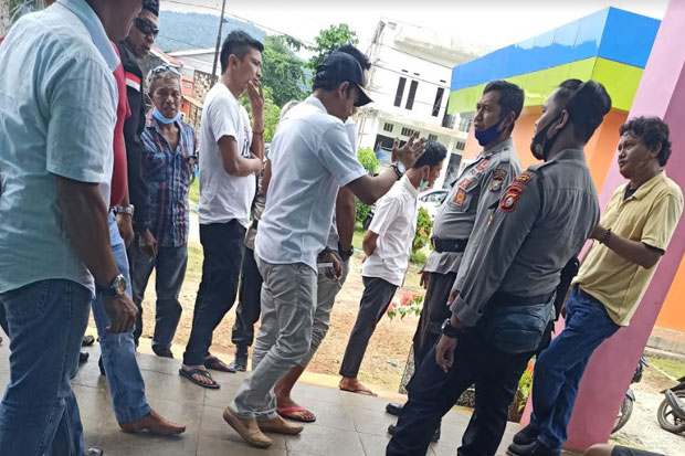 Suasana di Lokasi TPS...