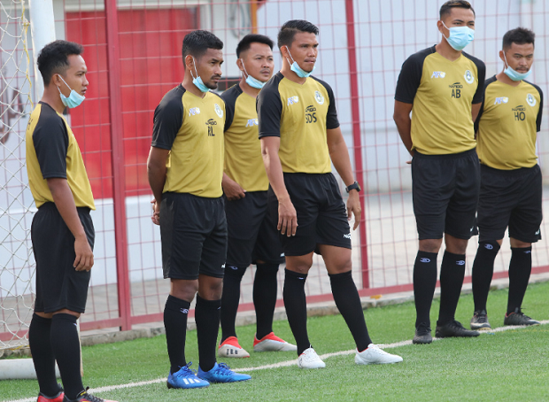 Pemain Persija Jakarta...