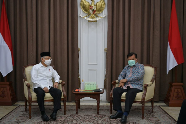Wapres Maruf Amin Bertemu...