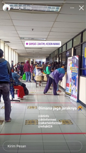 Pelayanan di Samsat...