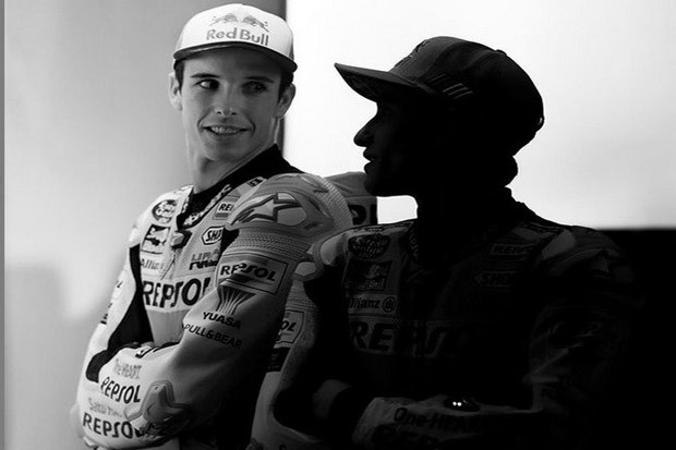 Target Alex Marquez...