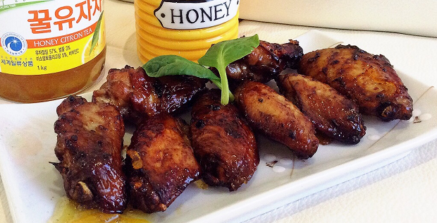 Menu Asia Glazed Honey...