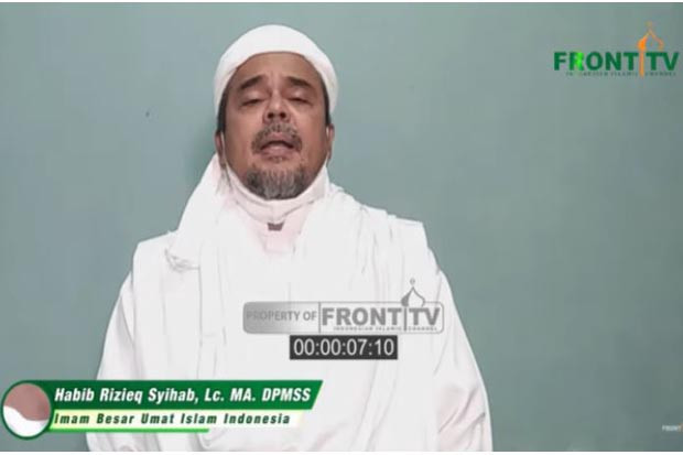 Habib Rizieq Umumkan...