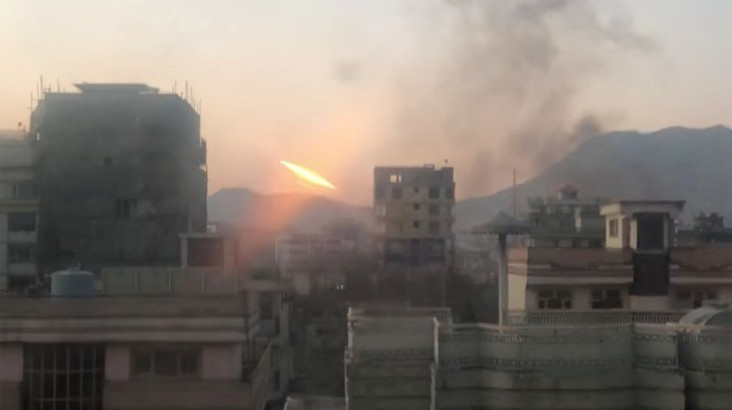 Serangan Roket di Kabul...