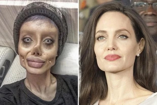 Zombie Angelina Jolie...
