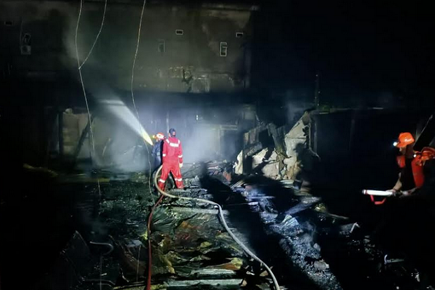 Wisma di Riau Terbakar...