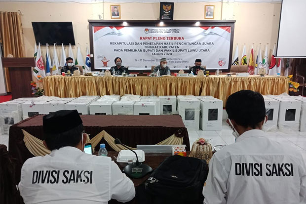 KPU Tetapkan Paslon...
