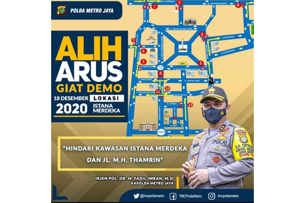 Ada Aksi 1812, Polda...