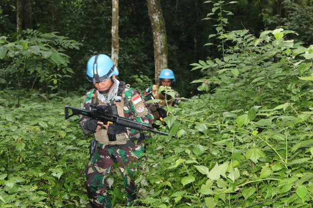 Satgas TNI Berhasil...