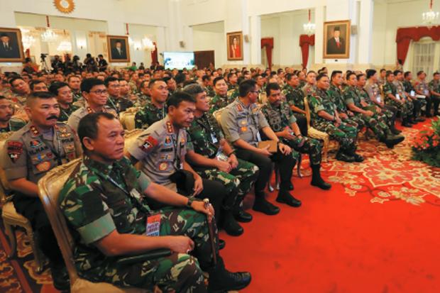 Kolaborasi TNI-Polri...