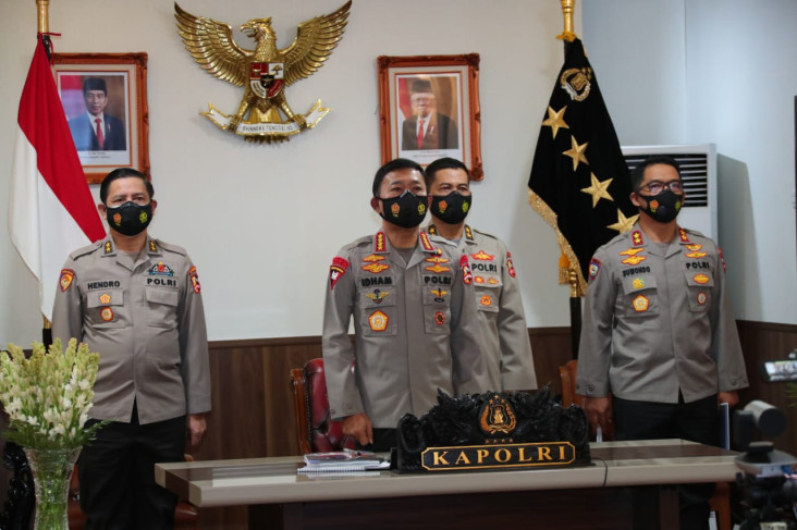 Tangani Covid-19, Polri...