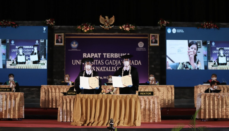 UGM Terima Dana Pendidikan...