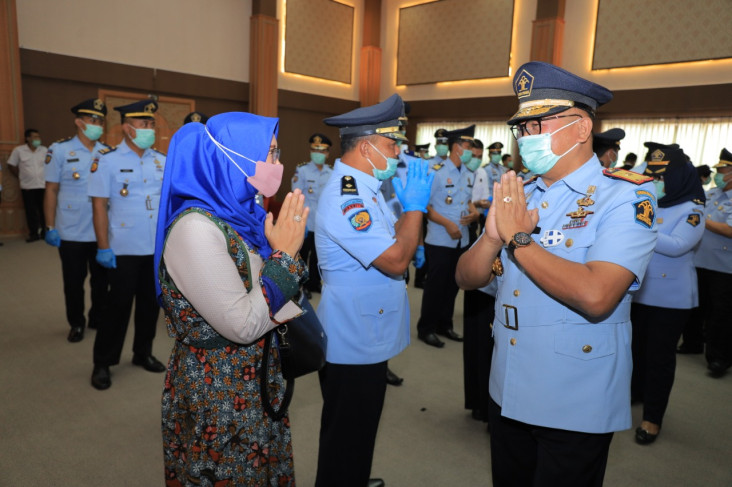 Lantik 37 Pejabat Pemasyarakatan,...
