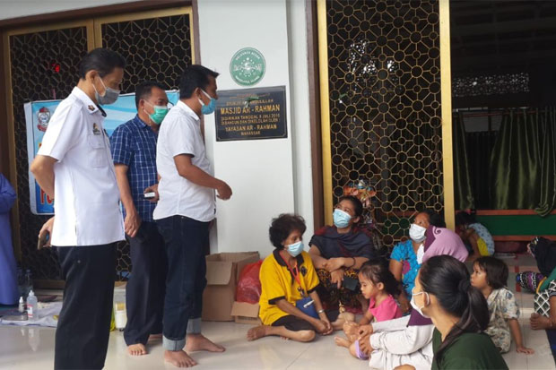Pengungsi Banjir di...