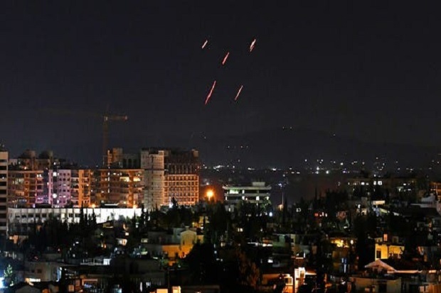 Serangan Rudal Israel...