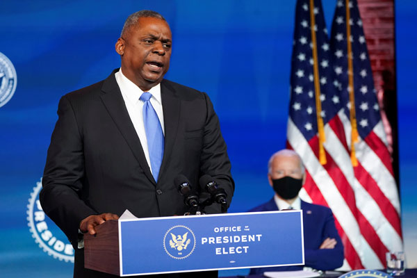 Lloyd Austin, Veteran...