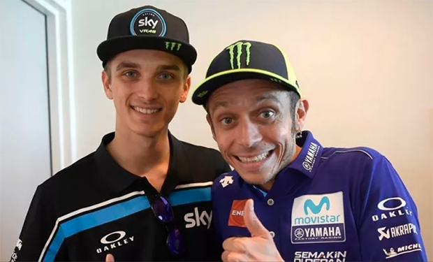 Adik Valentino Rossi...