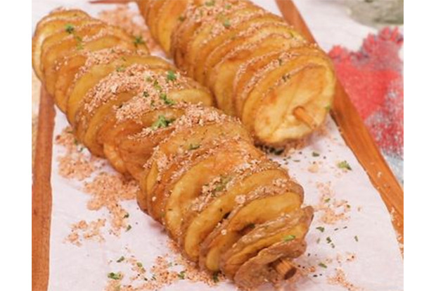 Potato Twister, Camilan...
