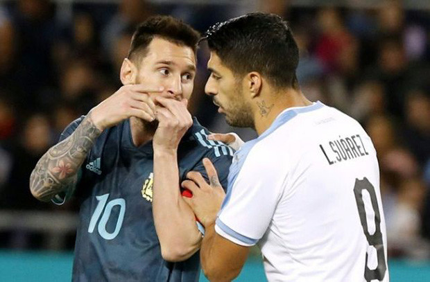 Lionel Messi dan Luis...