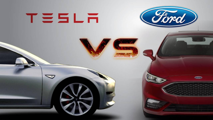 Ford Ejek Tesla : Bemper...