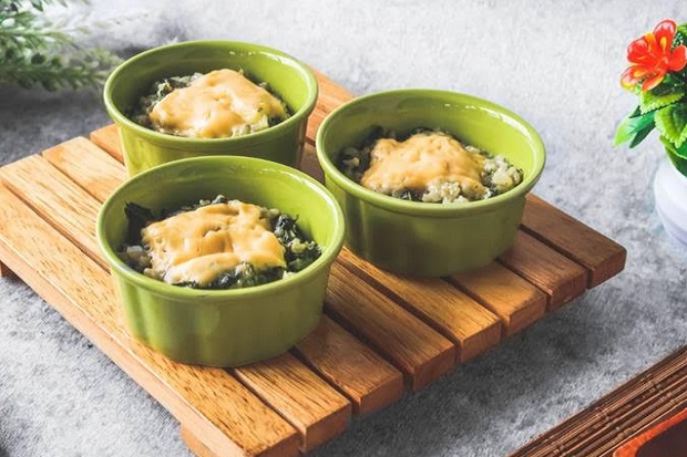 Resep Nasi Bayam Kukus,...