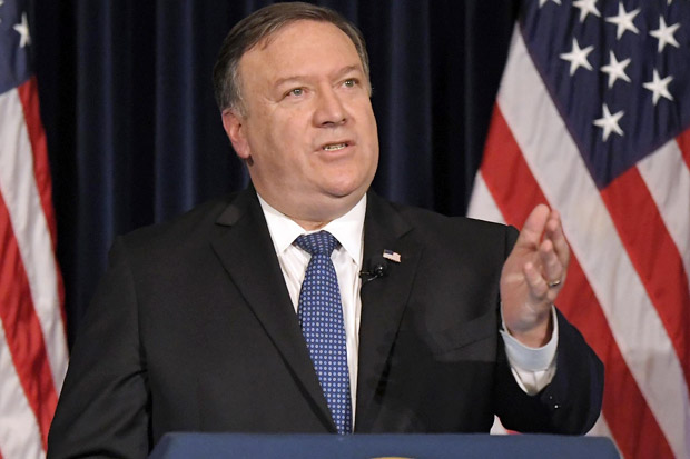Pompeo: AS Tidak Akan...