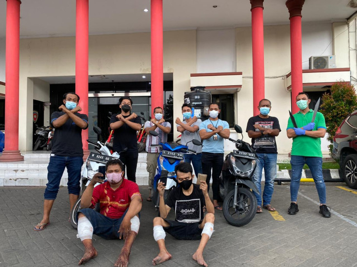 Tiga Anggota Komplotan...