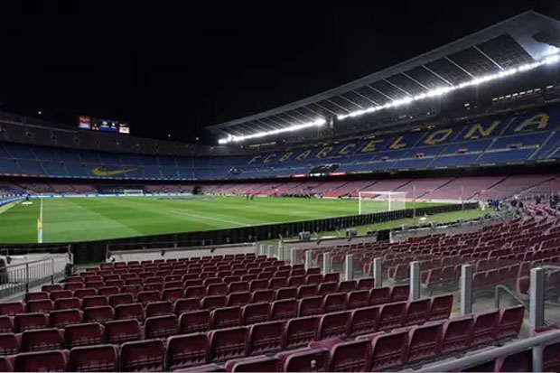 Barcelona Tunda Latihan...