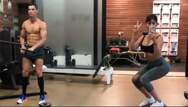 Olahraga Bareng Cristiano...