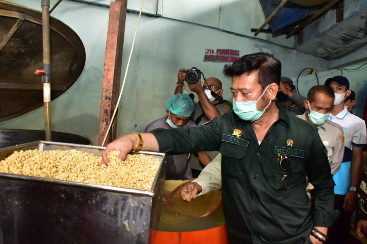 Harga Kedelai Impor...