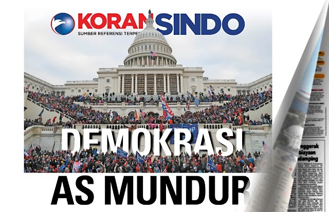 Demokrasi AS Mundur