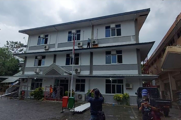 Persiapan RS Darurat...