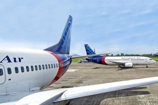 Pesawat Sriwijaya Air...
