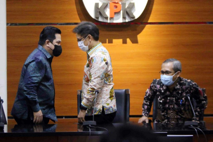 Tim Kecil KPK, Kemenkes...