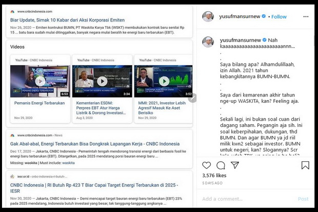 Ustaz Yusuf Mansur Mempromosikan...