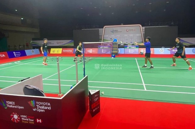Skuad Bulu Tangkis Indonesia...