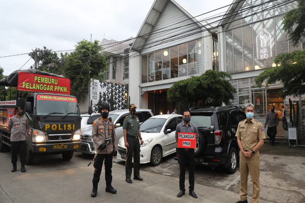 Langgar PPKM Kota Bogor,...