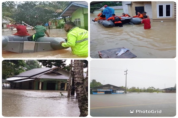 Banjir Hantam 9 Kecamatan...