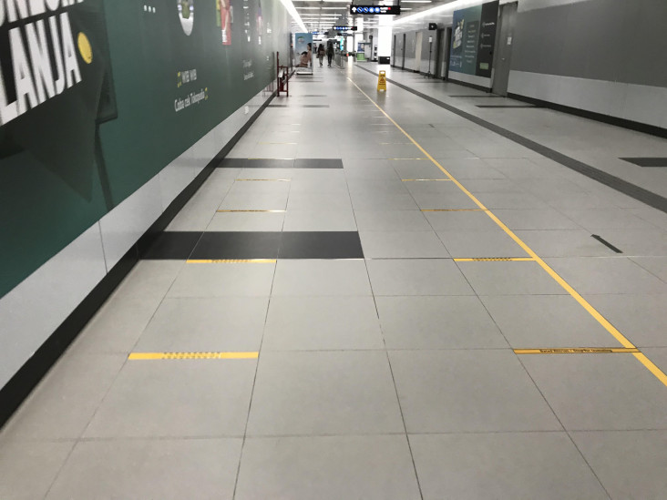 Dampak PPKM, Stasiun...