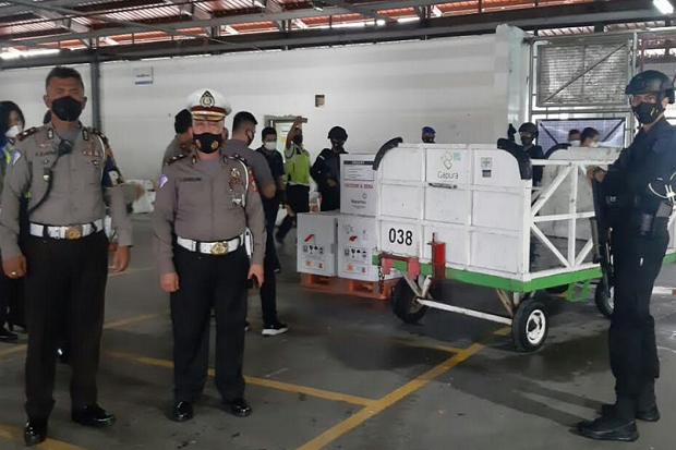 Kedatangan 8.760 Dosis...