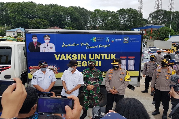 Vaksin untuk Batam Tiba...