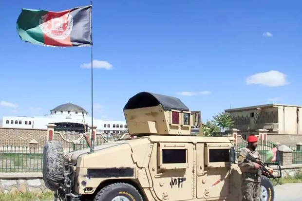 Pasukan Afghanistan...