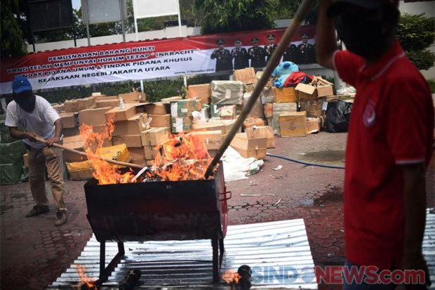 BNNP Sulsel Musnahkan...