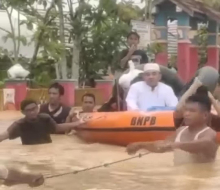 Viral, Proses Evakuasi...